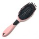 Professional Custom Logo Natural Wood Paddle Boar Bristle Hair Extension Wig Brush